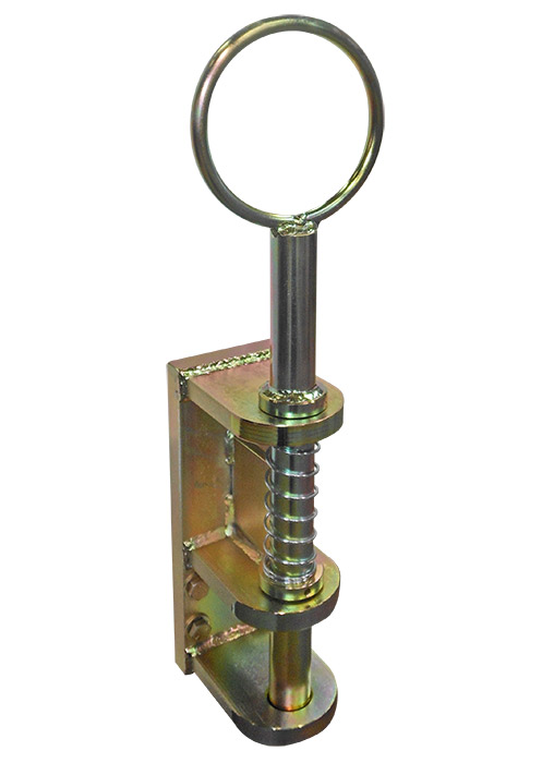 AERO 1.5Inch EHitch With SpringLoaded Hitch Pin, Single Level AERO