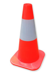 Reflective Safety Cone, 18"
