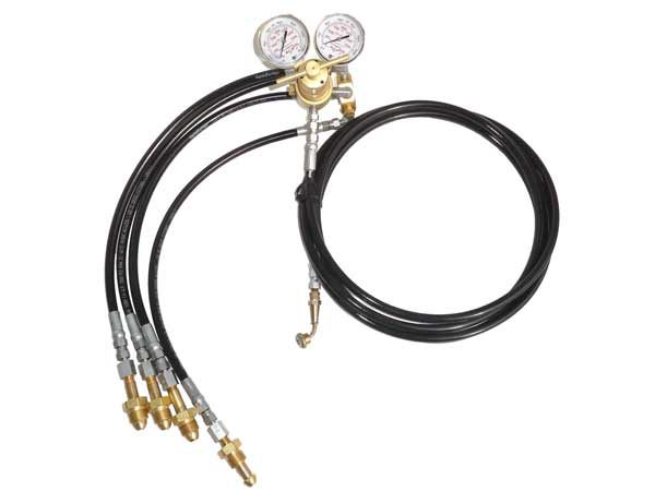 4-Bottle Nitrogen High Pressure Regulator System