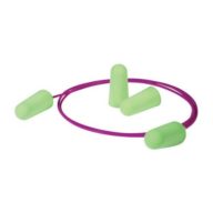Earplugs, Soft Foam; Box of 100 Sets (NRR: 33 dB)
