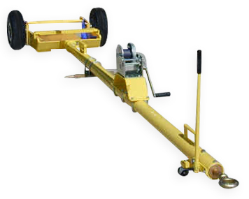 General Aviation FTD (Flat Tire Dolly) Towbar