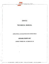 Davco 400 GPU Manual