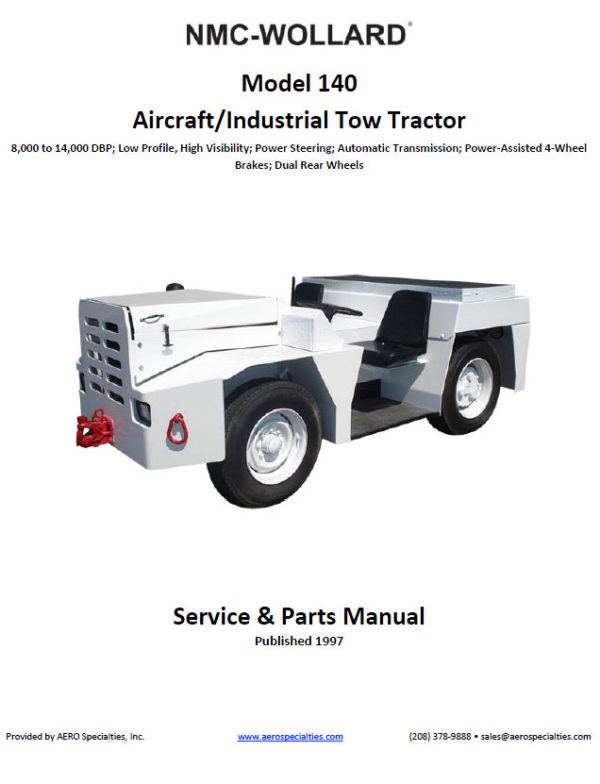 NMC-Wollard Model 140 Tow Tractor Manual