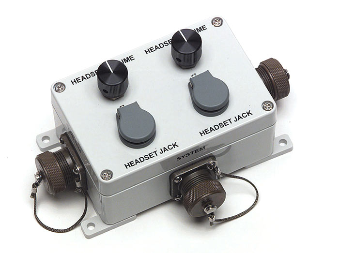 David Clark U3806 Dual Headset Intercom Station