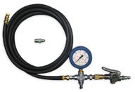 Tire Service Gauge/Inflator, Low Pressure Nitrogen, 12-Foot Hose