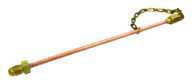 Oxygen Charge Adapter - 8" JIC