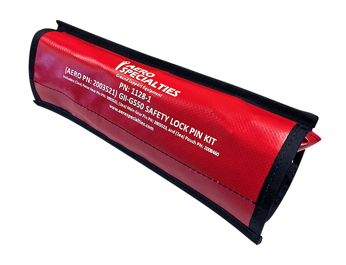 Downlock Pin Set w/Flag, Gulfstream G2-G550 - Image 2