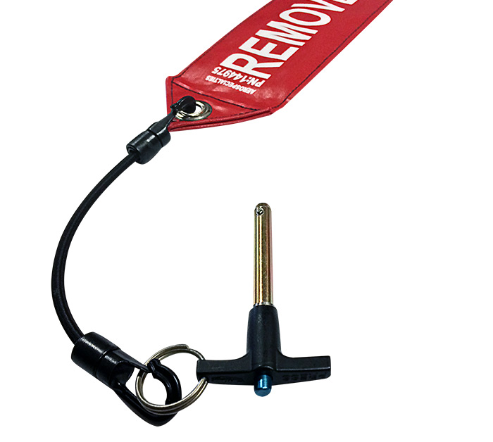 Downlock Pin Set w/Flag, Gulfstream G2-G550 - Image 3