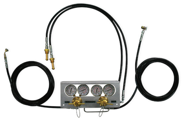 2-Bottle Nitrogen Low/High Pressure Regulator System