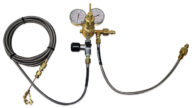 2-Bottle Oxygen Regulator System
