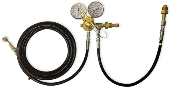 2-Bottle Nitrogen High Pressure Regulator System