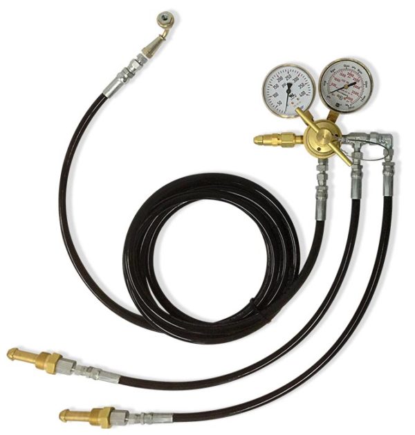 2-Bottle Nitrogen Low Pressure Regulator System