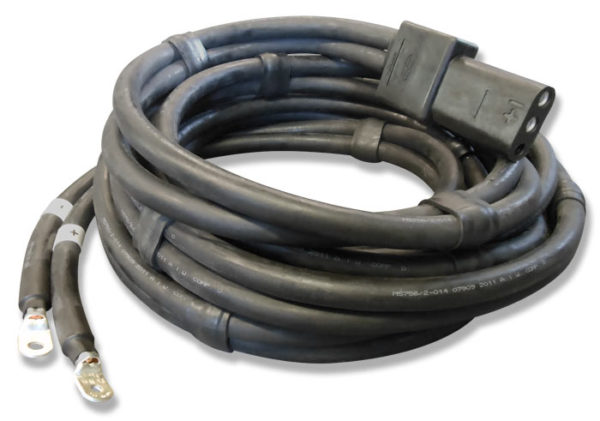 28V DC Ground Power Unit Output Cable, Davco Remote Sensing (30 ft. lengths)