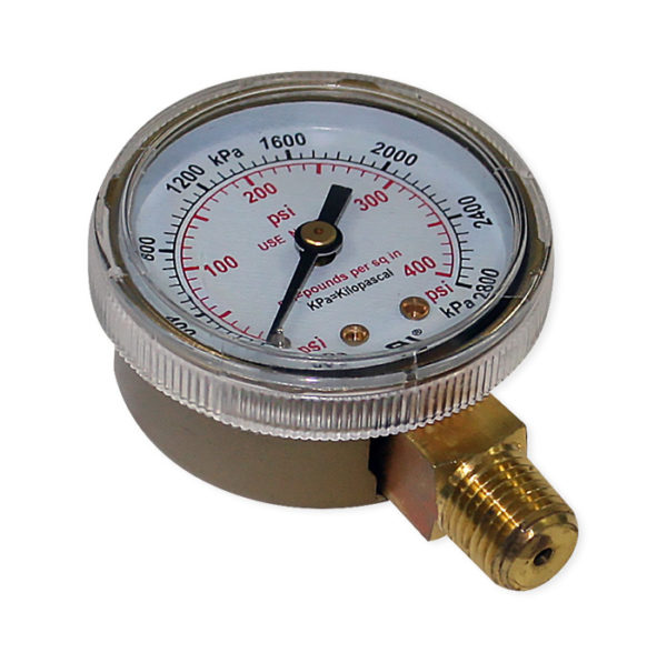Nitrogen Gauge - 400 psi (2" Face)