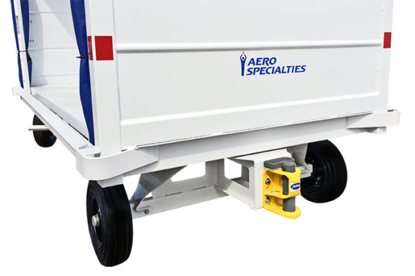 AERO 5' x 10' Closed Baggage Cart - Image 3