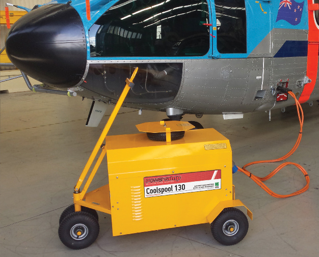 AERO Specialties Coolspool 130 & 260 28V DC Battery Ramp Cart - Image 4