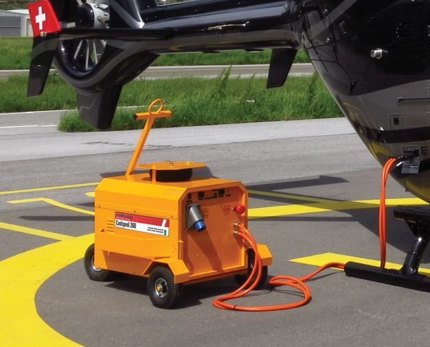 AERO Specialties Coolspool 130 & 260 28V DC Battery Ramp Cart - Image 5