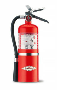 Fire Extinguisher, 5 lbs., BC Rated