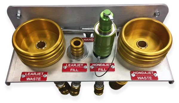 AERO Lear & HondaJet Lavatory Adapter Stow Bracket Kit
