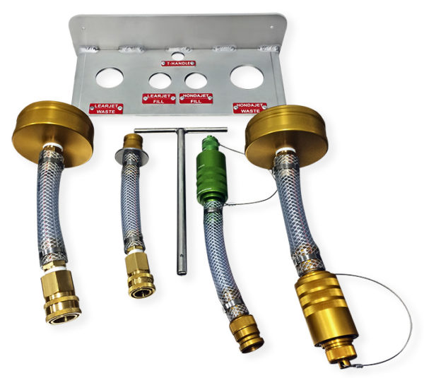 AERO Lear & HondaJet Lavatory Adapter Stow Bracket Kit - Image 2