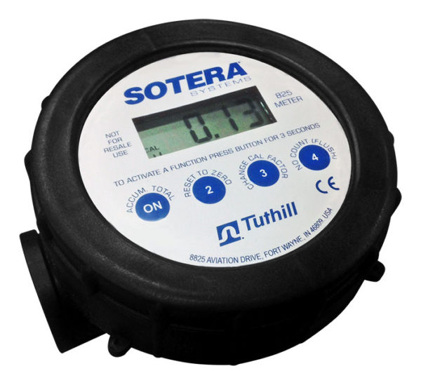Sotera 1-Inch Digital Flow Meter, 2-20 GPM