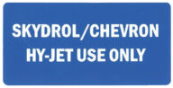 Decal, Hydraulic Oil Reservoir, Skydrol