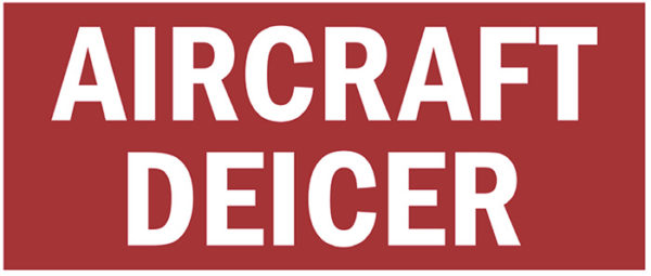 DECAL, REPAIR, AIRCRAFT DEICER, 24" X 10"