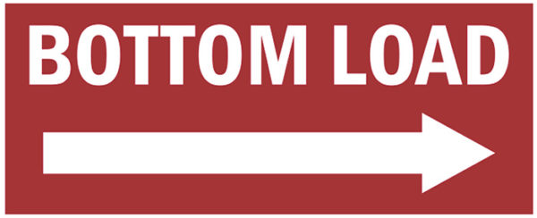 DECAL, REPAIR, BOTTOM LOAD, 10" X 4"