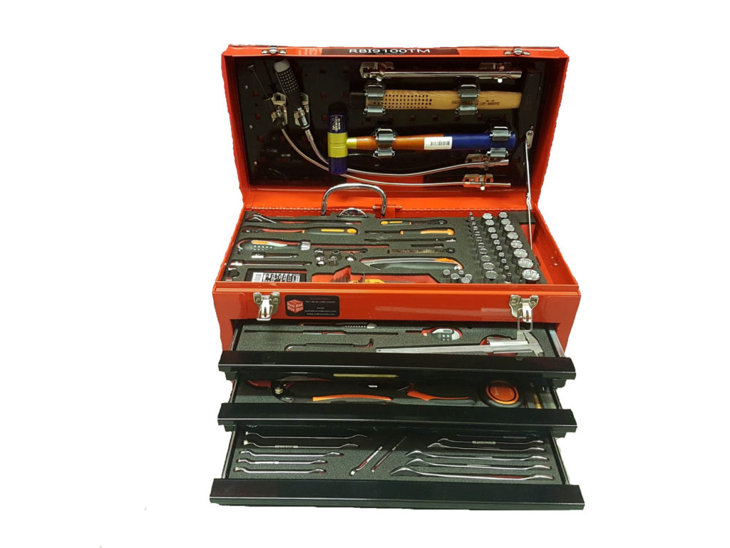Red Box RBI9100TM Aircraft Mechanic Tool Case (148 Tools) (Metric)