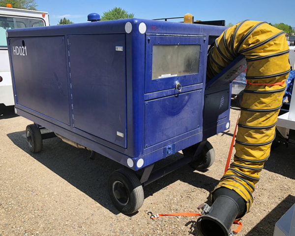 Air-A-Plane 5050D Aircraft Heating Cart, 500,000 BTU (Used), RO #9133
