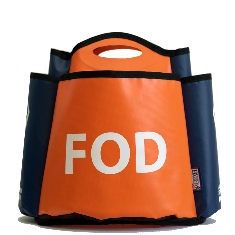 Aero Specialties Aviation Cone Caddy with FOD Holder