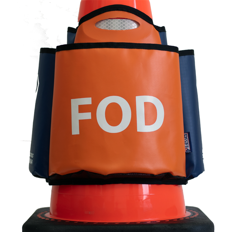 Aero Specialties Aviation Cone Caddy with FOD Holder - Image 2