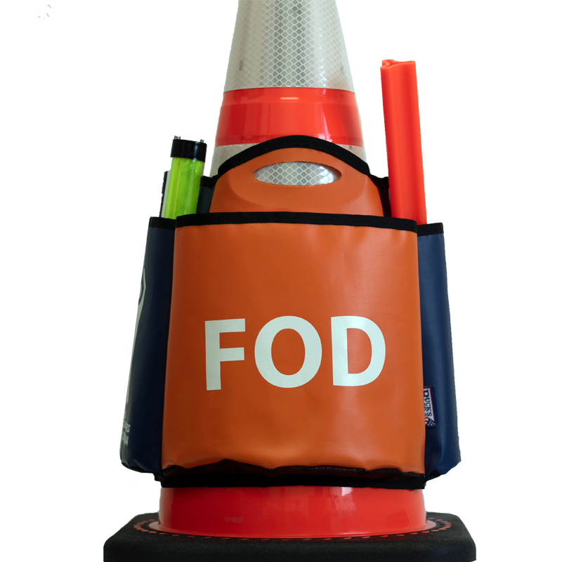 Aero Specialties Aviation Cone Caddy with FOD Holder - Image 3