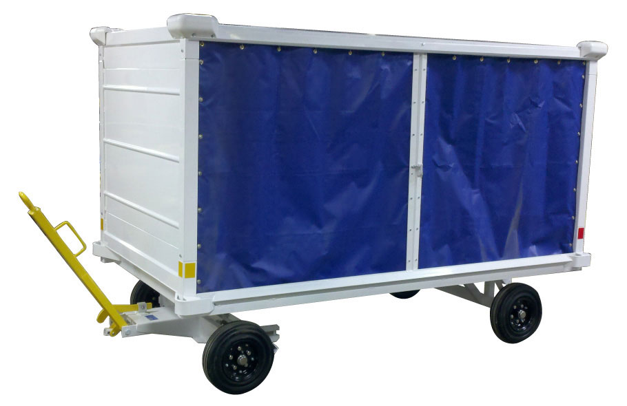 AERO 5′ x 10′ Closed Baggage Cart AERO Specialties