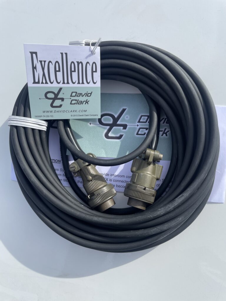 David Clark Jumper Cord Assembly 35 FT